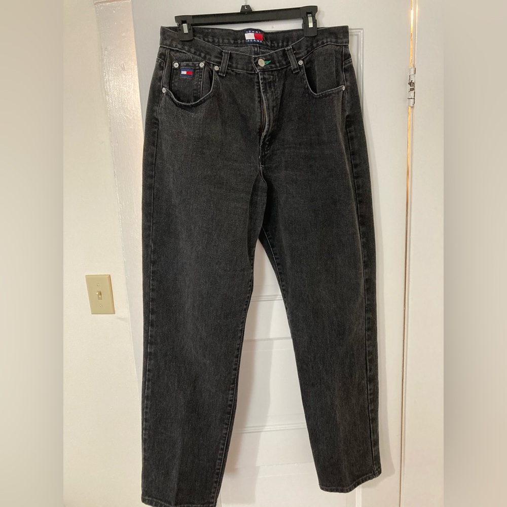 Men's Black Jeans Tommy Hilfiger - Picture 2 of 9